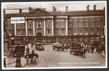 Postcard Dublin Ireland busy
